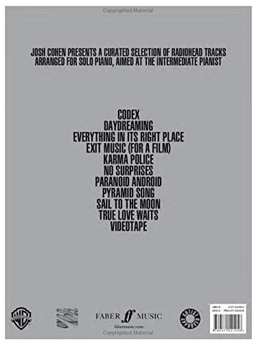 Josh Cohen: Radiohead for Solo Piano: for Solo Piano