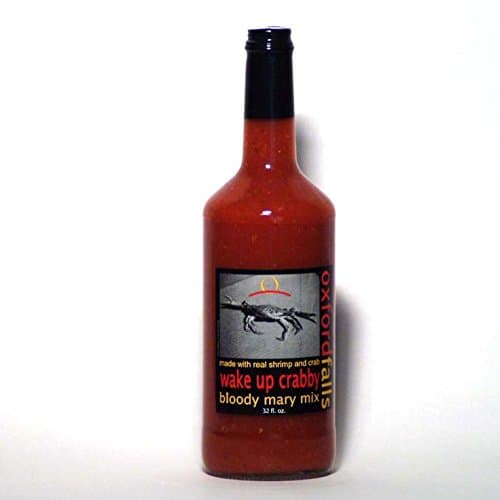 Wake up Crabby Made with Real Shrimp & Crab Bloody Mary Mix - (2 Pack of 32 Fl. Oz. Bottles)