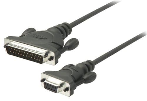 Belkin F2L088-10 IBM at/Modem DB9F/DB25M Cable (10-Feet)