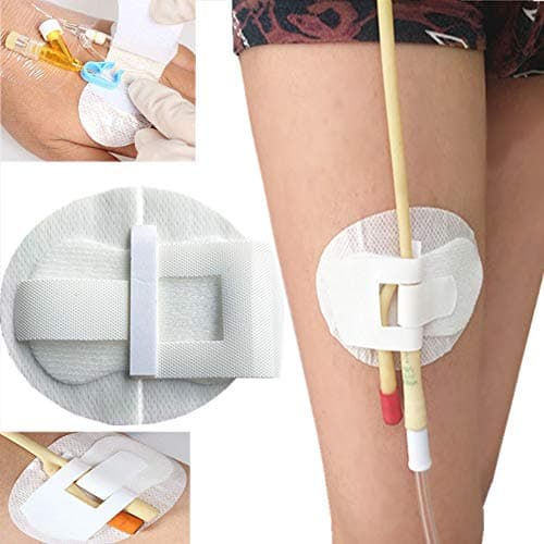 5PCS Catheter Stabilization Device Legband Holder Sticker Catheter Tube Holder Leg Ban Stabilization Device Stabilization Device Perspiration Holes Legband Holder Urine Bag Holder Carer(A) (A)