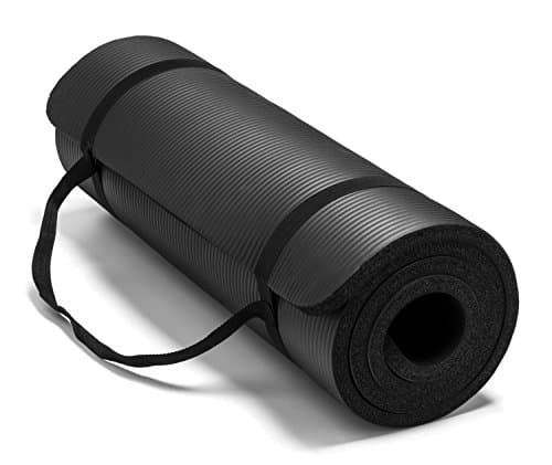 Spoga Premium 1/2-Inch Extra Thick High Density Exercise Yoga Mat with Carrying Strap