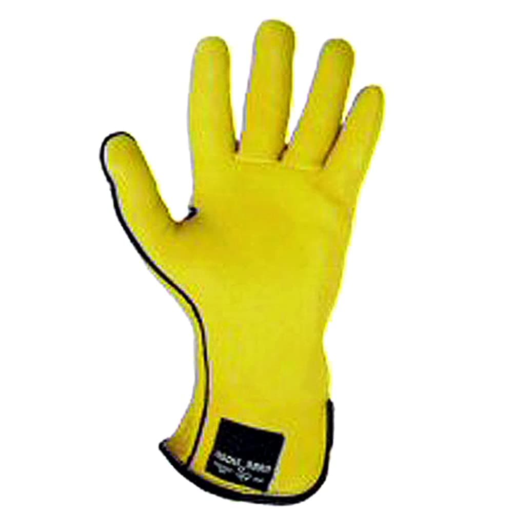 SADDLE BARN 7.5 Size Left Hand Deer Skin Super Pro Rodeo Riding Gold Gloves