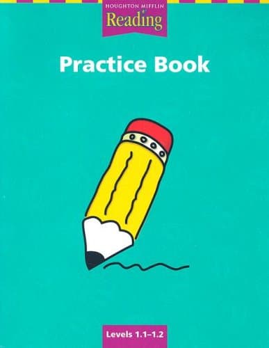 Houghton Mifflin Reading: Practice Book Grade 1.1-1.2 Paperback – Student Edition, April 15, 2000