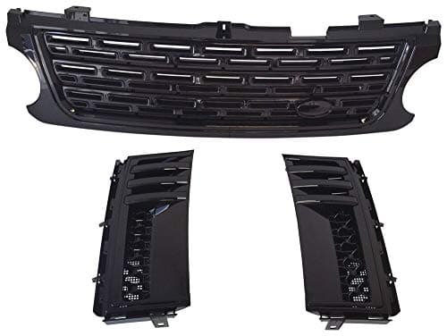 RC Trading Black SVA Grille and Vents Model CA Compatible For 06-09 Range Rover L322