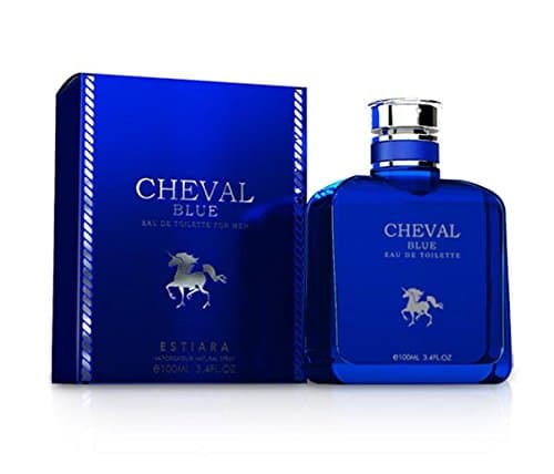 NEW MENS PERFUME CHEVAL BLUE BY ESTIARA EDP 100 ML FOR MEN GIFT FRAGRANCE