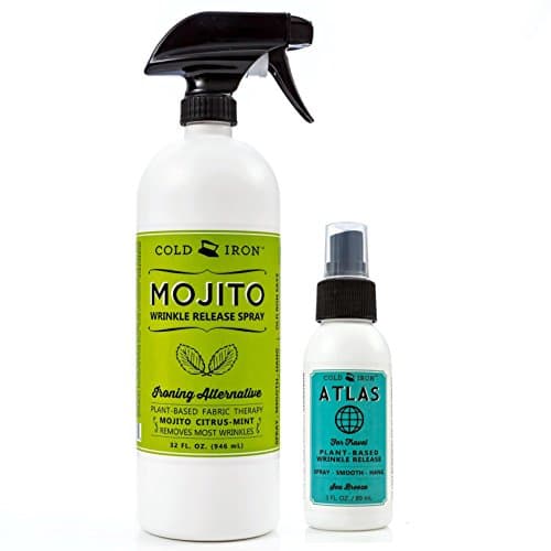 Wrinkle Releaser Bundle - Plant-based 32 Oz. + 3 Oz. Travel - Controls Odor and Static