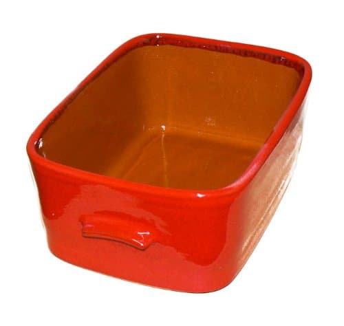 Terafeu 13-Inch by 8-Inch Terrine Baker, Piment Red