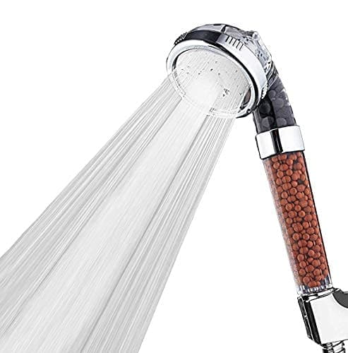 Vnsely Handheld Shower Head,High Pressure Saving Water Detachable Shower Head, 3 Mode Adjustable for Best Shower Experience Skin SPA,Easy Installation