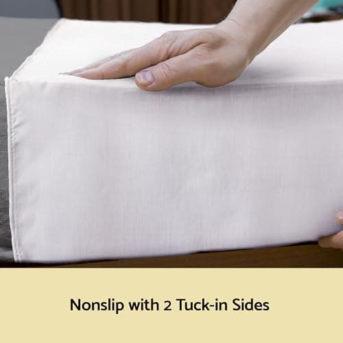 CoolShields Waterproof Bed Pads, Incontinence Waterproof Mattress Pads for Elderly & Adults & Kids, Waterproof Mattress Protectors for Bed - 60"" x 36"" with 2 Tucks (36"" x 23"") - 1 Pack, White