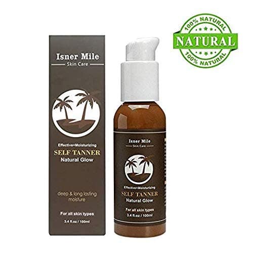 Sharmiz Sun Tanning Serum Vitamin E & Aloe Extract for Bronzer Flawless Darke skin for face and body, Fake Tan