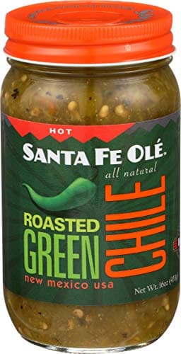 Santa Fe Ole, Chilies Green Hot, 16 Ounce