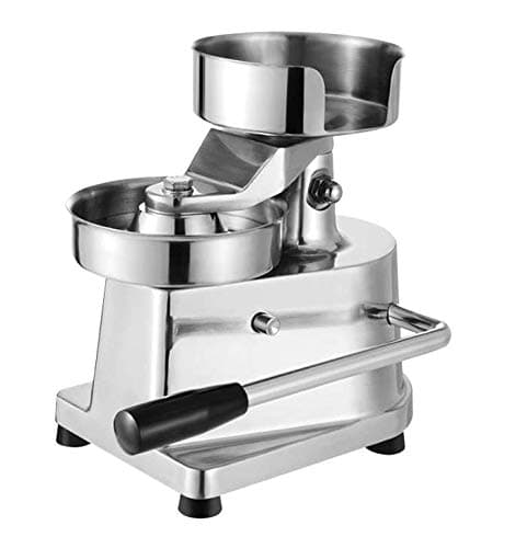 Commercial Burger Press machine Hamburger Patty Maker 100mm/4inches 130mm/5inches Stainless Steel Burger Press Heavy Duty Beef Meat Forming Processor (10CM (4inches))