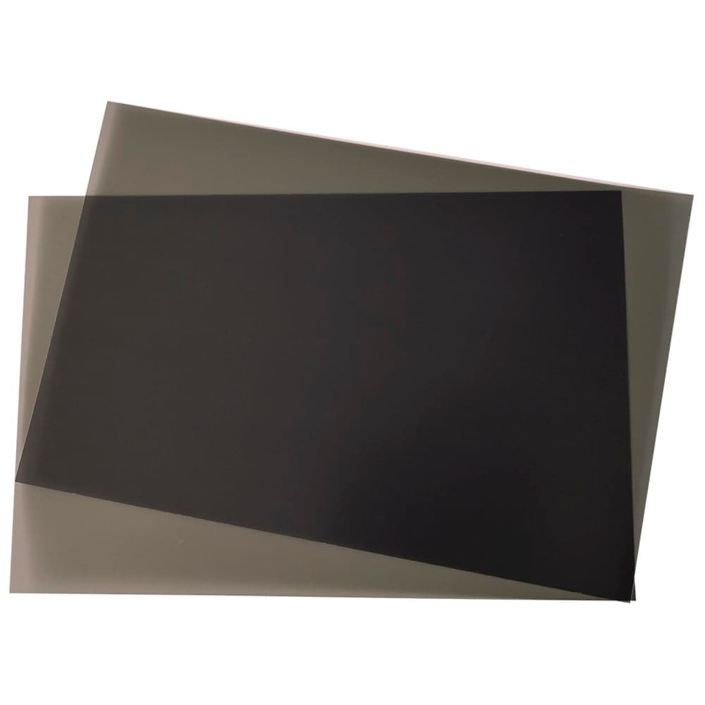 Circular Polarizers Film Non-Adhesive 11.8x7.8 inches Circularly Polarized Filter polarizing Sheets for Photography, Educational Physics Experiments,2 Pack