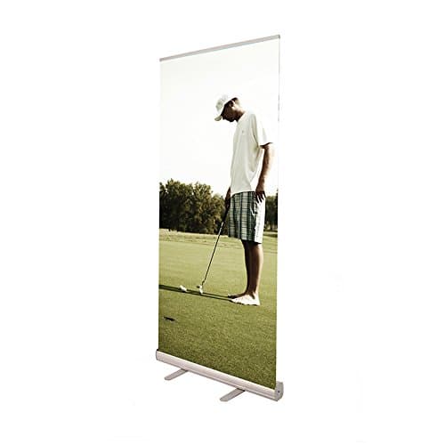 Sign Talk Retractable Banner Stand (24x80" w/Printing)