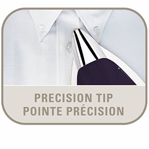 Rowenta DG8430 Pro Precision 1800-Watt Steam Iron Station Stainless Steel Soleplate, 400-Hole, Purple