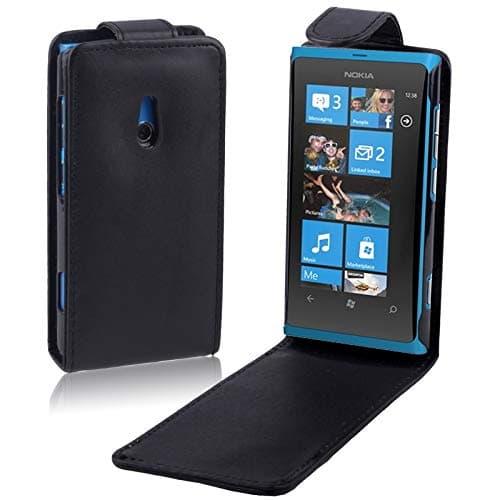Cell Phone Case Leather Case for Nokia Lumia 800 Phone Cover