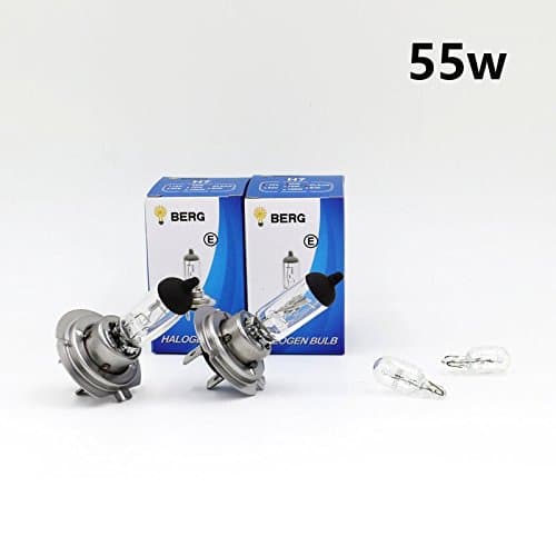 H7 (499) 55w Clear Halogen Headlight Bulbs 12V UK/EU Road Legal