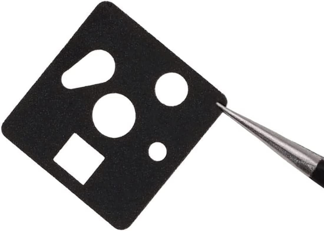 DUROCK 0.5mm Foam Switch Pads for HotSwap Keyboard, Adhesive Backing Muffler Pad Anti-Static Poron Material, 120 Pieces