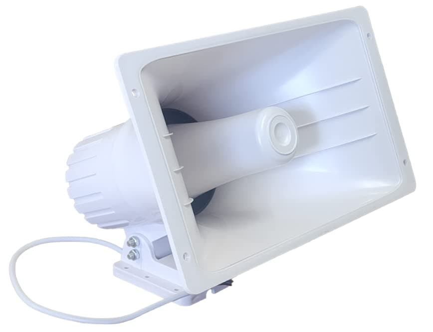 Nippon America Power Horn White 8 Ohm 100W Outdoor TC-55