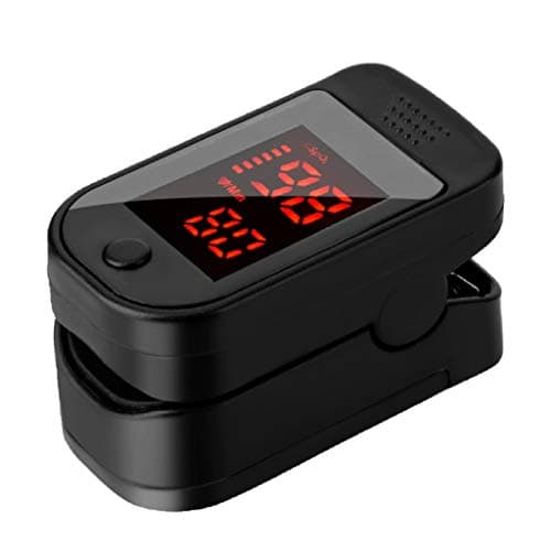 Father Days Gift - Fingertip Pulse Oxímetro Digital Display Oxígeno Health Monitor Measurement for Children Adults, Home and Sport Use