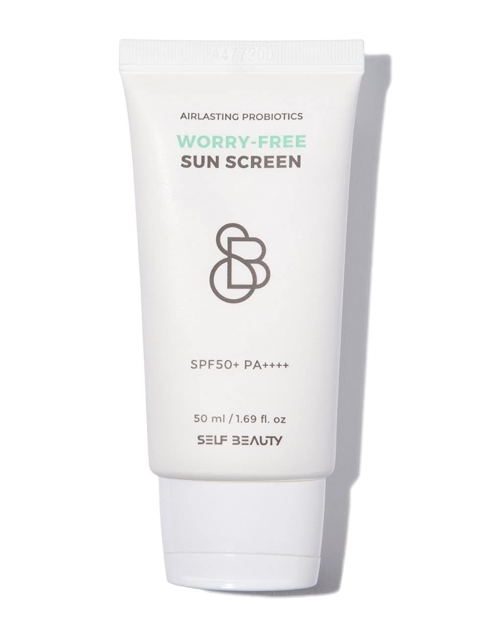 SELF BEAUTY Ultra Lightweight Mineral Facial Sunscreen SPF 50 1.69 fl.oz - Broad Spectrum PA++++ Korean Skincare No-White Cast Non-Greasy Hydrating Face with Hyaluronic Acid Sheer Tinted 50ml
