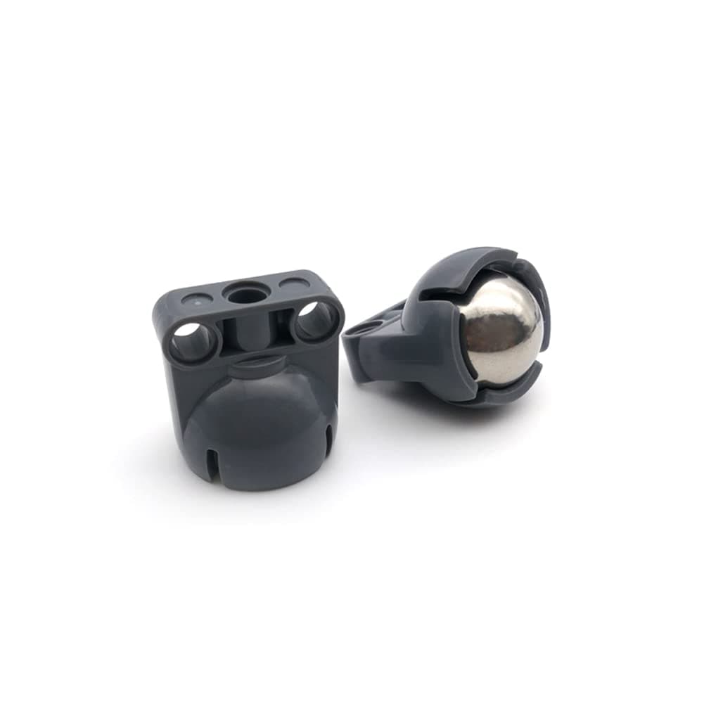 MOC Universal Wheel 92911 bb607 Stainles Steel Ball Compatible with Robot EV3 6023956 4610380 99948 Building Blocks Technical Parts Power Functions Pack of 4PCS