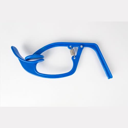 DISPOSABLE FISTULA CLAMP, FCD1-B, BLUE, QUANTITY OF 1 BASELINE MEDICAL