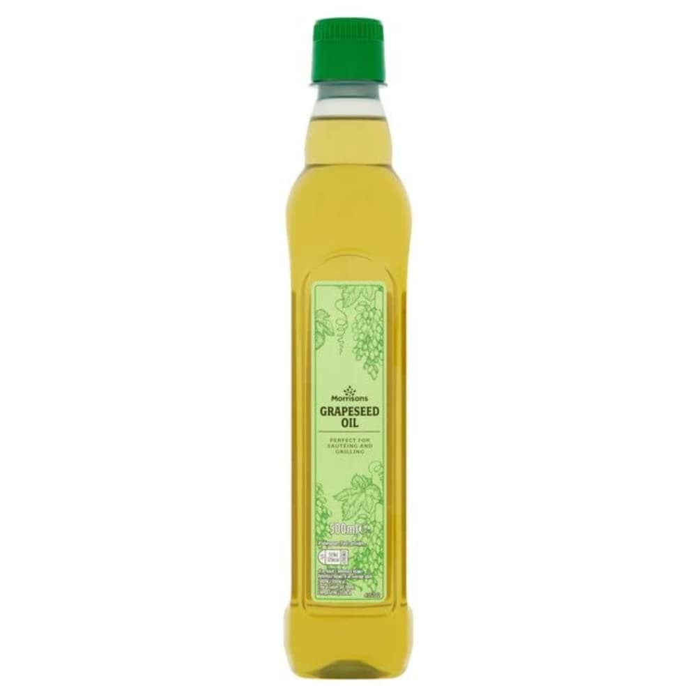 Morrisons Grapeseed Oil, 500 ml, Pack of 6