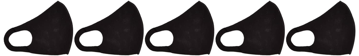 Rachael Ice Silk Cotton Dustproof Mask - 5 Pieces