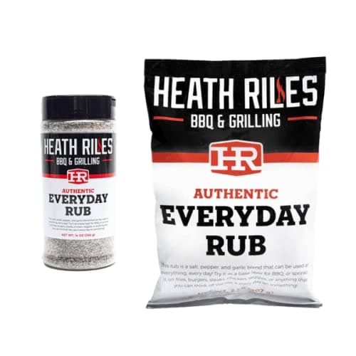 Heath Riles BBQEveryday Rub Combo with Refill Bag (1 Rub, 1 Refill Bag), Competition Winning Products from Pitmaster Heath Riles