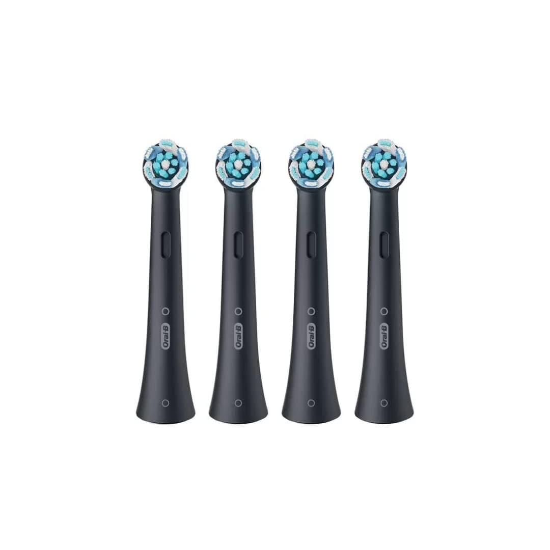 iO Ultimate Clean Black Toothbrush Heads, Pack of 4 Counts