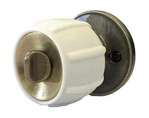 New Enjoy Cover - Door Knob Cover Grips Non Slip Arthritis & Senior Living Aids Grippy Easy Open Decorative. Simple Functional Effective Solution- 4 Pack (White, Brandywine)