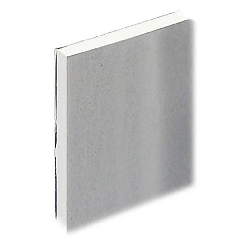 Knauf Vapour Panel Plasterboard Square Edge 12.5mm x 2400 mm x 1200 mm - Knauf Vapour Panel plasterboard has a metallised polyester foil laminated on the grey paper back, finished with a square edge. The Vapour Panel has a metallised polyester foil which creates an effective vapour barrier to limit any moisture diffusion. This Panel is ideal for lining external walls and roofs.