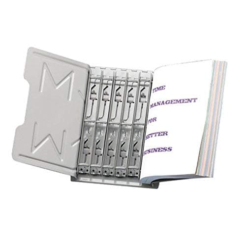 Master Catalog Rack Starter Set, Capacity: 6 Inches/45 Degrees, Gray (MAT966RS3G)