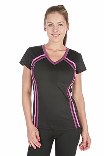 VERSCOS Women's Stretch Active Compression Top Short Sleeve T-Shirt 5176