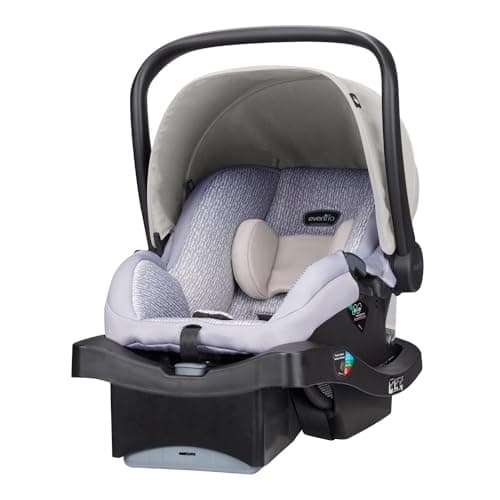 Evenflo LiteMax 35 Infant Car Seat, Lightweight, Extended Use, Belt Lock-Off, Ergonomic Handle