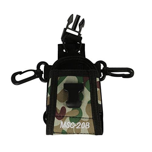 Marvogo Camouflage Green Msc-20b Multi-Functional Radio Case Pouch Compatible with Two Way Radio Motorola Kenwood Icom Yaesu Baofeng Two Way Radio
