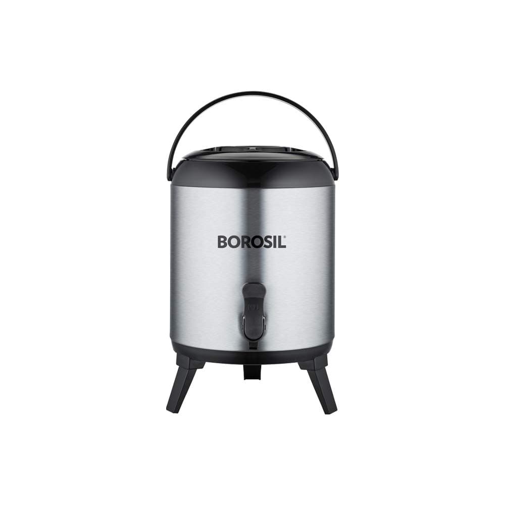 Borosil Stainless Steel Hydra Wonder Jug, Silver (9.5 L)
