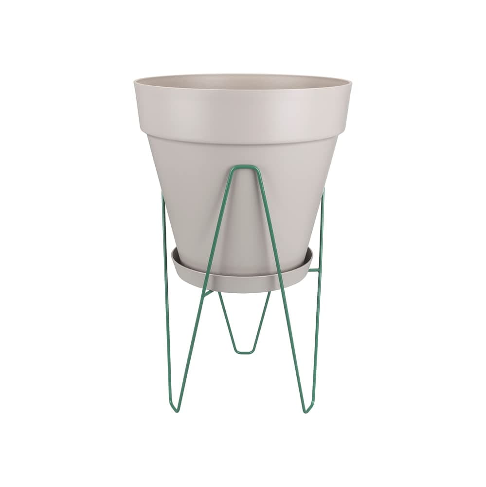 elho Loft Urban Frame 40 - Accessory for Outdoor - Ø 30.8 x H 51.3 cm - Green/Jade Green