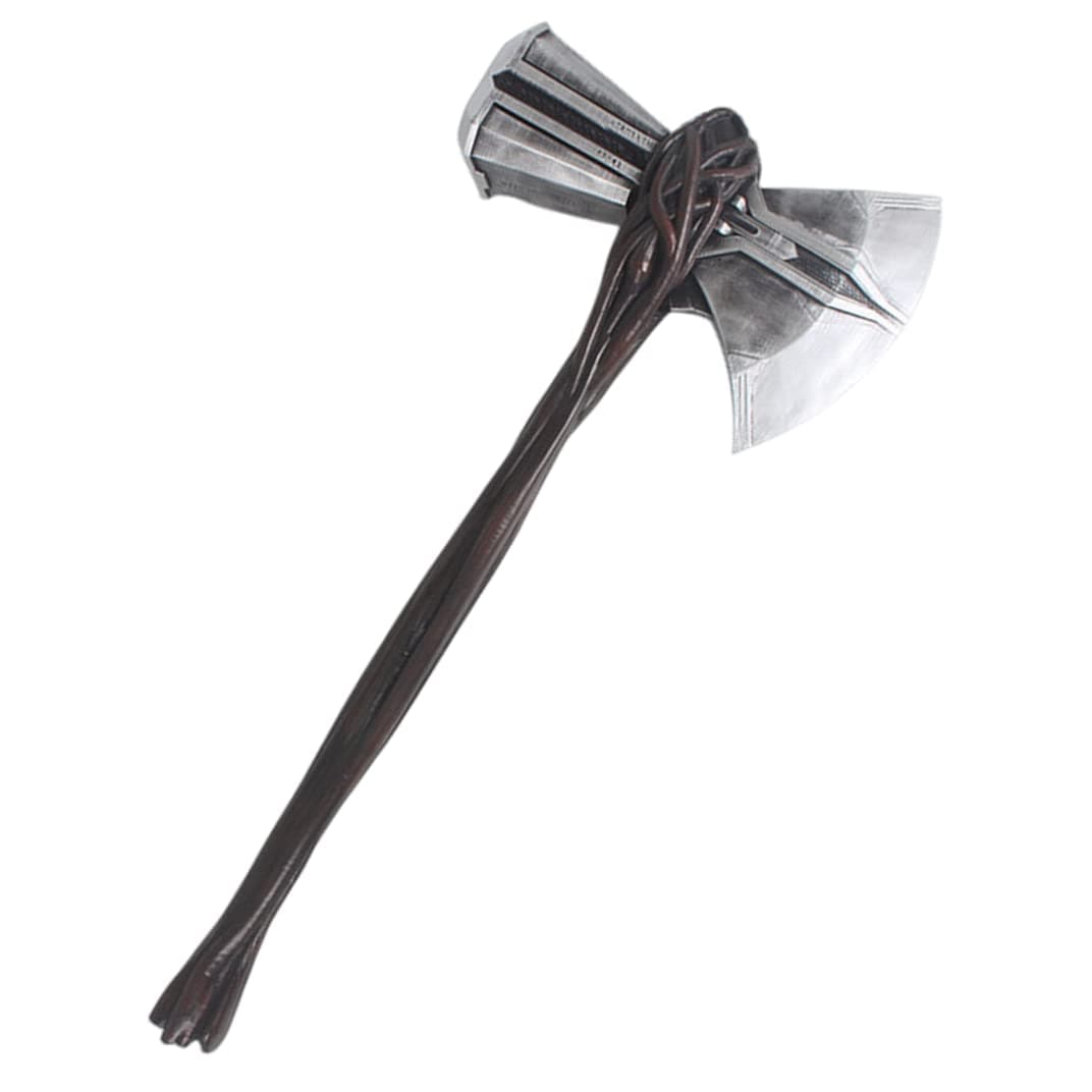 damdos Halloween Prop Cosplay Hammer PU Foam Axe,30" Cosplay Axe Hammer Collector Cool Xmas Birthdays Gifts (The Axe)