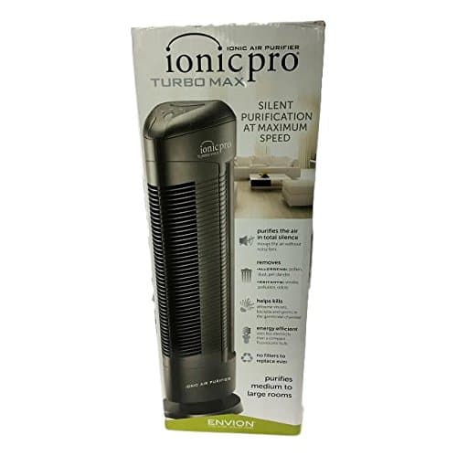 Envion Ionic Pro Turbo Max Ionic Air Purifier, Black
