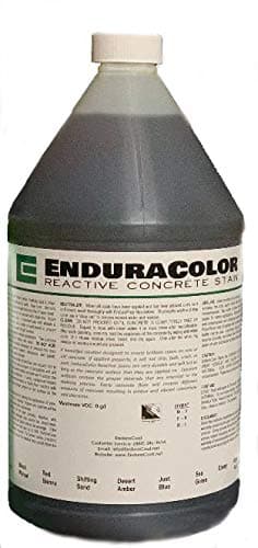 EnduraColor Reactive Concrete Stain - 1 Gallon Shifting Sand