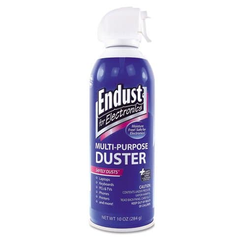 Endust 11384 - Compressed Air Duster, 10oz Can-END11384 by Endust