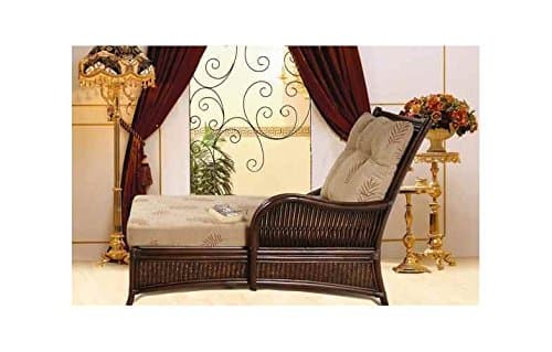 Boca Rattan Bali Rattan Chaise Lounge in Coffee Bean, 641