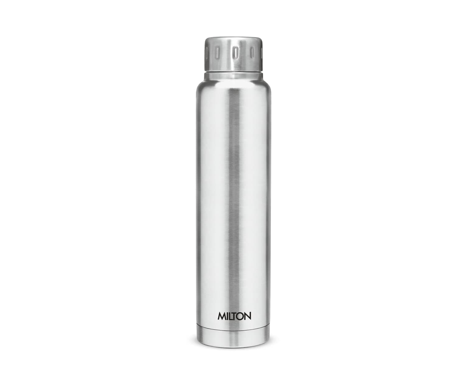 Thermos Insulated Water Bottle 25 oz (750 ml) Stainless Steel Double walled vacuum flask for 24 Hours Hot and Cold Drinks, Leak Proof for Travel, Office, Gym, Elfin 750 Silver