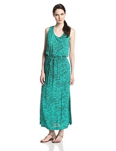 Two by Vince Camuto Women's D S Squiggle Graphic Maxi Dress