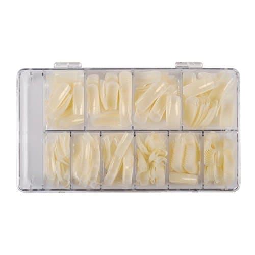 Nail Tips Natural 500pcs/Box / 500 Tips Natural 1 - 10 / Nails Art Acrylic Manicure Gel