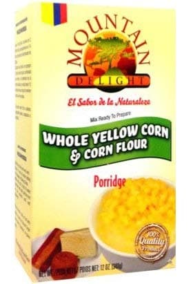 Mountain Delight Mazamorra Antioqueña 340 gr. / Whole Yellow Corn & Corn Flour 12 oz.
