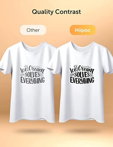 Hiipoo Sublimation Ink for Supertank Inkjet Printers ET-2720 ET-2760 ET-2800 ET-2803 ET-3760 ET-4700 ET-4800 ET-7720 ET-2400 Heat Press Transfer on T-Shirt Mug Mask Printer(Autofill/Anti-UV)