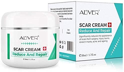 Scar Removal Cream,Scar Cream for New & Old Scars,Stretch Marks Relief and Burns Repair